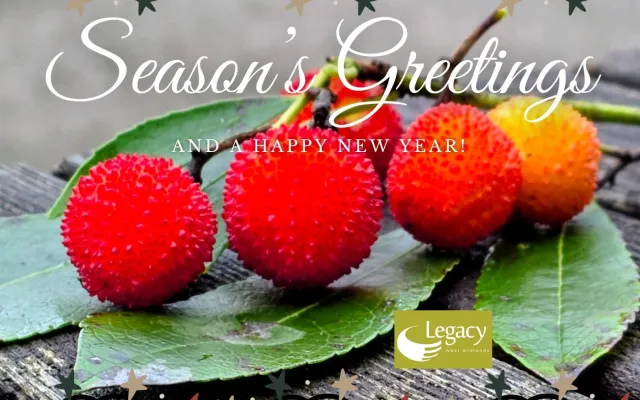 Season's Greetings and a Happy New Year from Legacy WM!