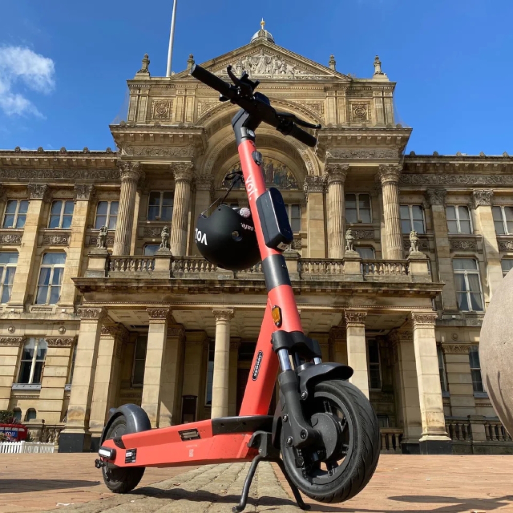 Birmingham E Scooter Black Heritage